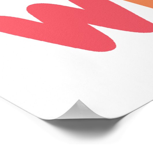 Flüchtlinge willkommen poster (Ecke)