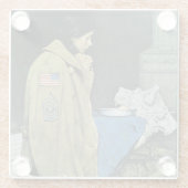 Flüchtlings-Erntedank Glasuntersetzer (Rückseite)