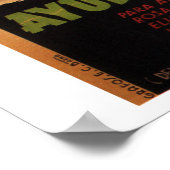 Flüchtlingshilfe (1938)_Propaganda-Poster Poster (Ecke)