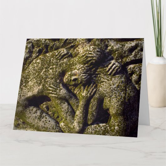 FLÜCHTLINGSJumbo-Grußkarte Karte (Vorderseite)