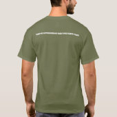 Flüchtlingskraft des SLBCD-Teams T-Shirt (Rückseite)