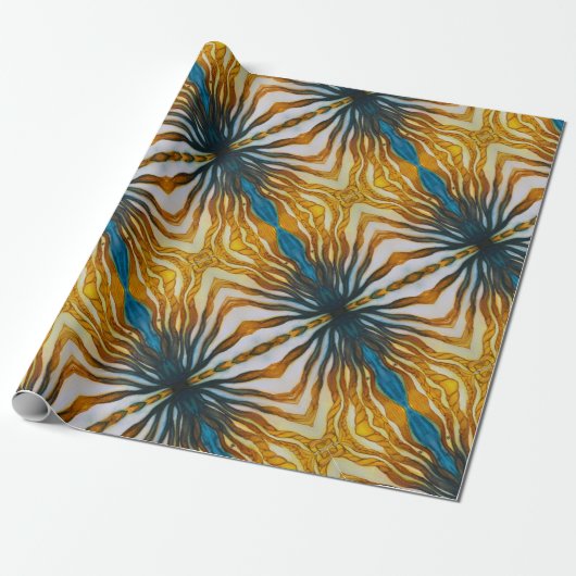 Fluchtlinien Geschenkpapier (Ungerollt)