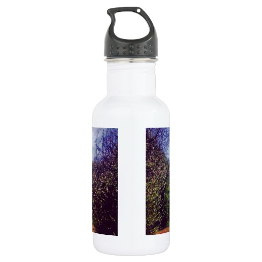 Fluchtpunkt Edelstahlflasche (Rückseite)