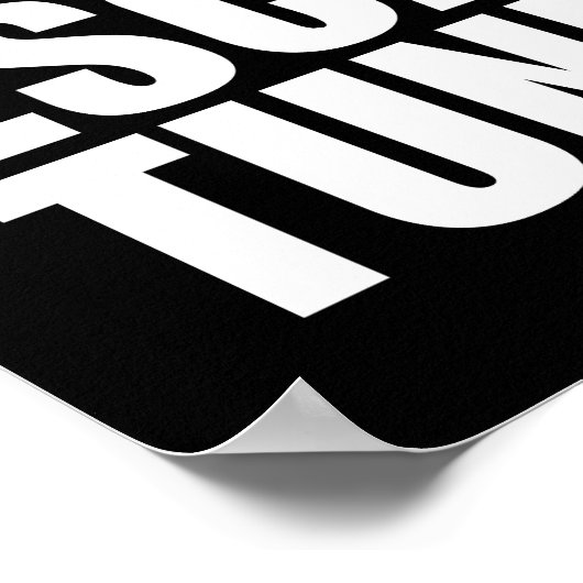 Fluchttunnel - Entfernen Sie dieses Poster nicht (Ecke)