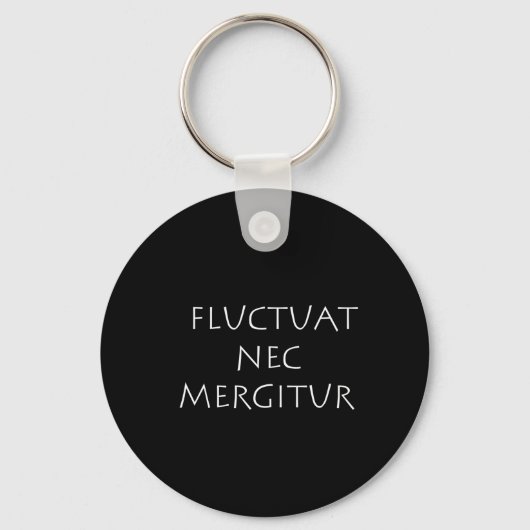 Fluctuat nec mergitur schlüsselanhänger (Vorderseite)
