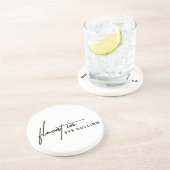 Fluent in Augenrollen - Ein sarkastisches Fach Getränkeuntersetzer (Seite)