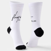 Fluent in Augenrollen - Sassy Statement Socks Socken (Gewinkelt)