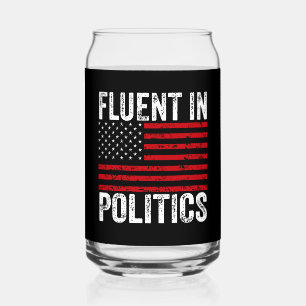 Fluent in der Politik Dosenglas