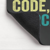 Fluent in English Code und Sarcasm Funny Coding Mousepad (Ecke)