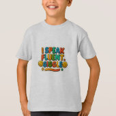 Fluent in Giggles Kids T-Shirt (Vorderseite)