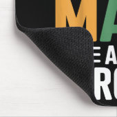 Fluent in Mathe und Sarcasm Funny Teacher Apparel Mousepad (Ecke)