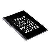 Fluent in Quotes Notizblock (Rechte Seite)