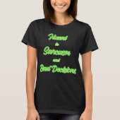 Fluent in Sarcasm Funny T-Shirt (Vorderseite)