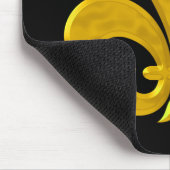 Fluer De Lis Hammergold Mousepad (Ecke)