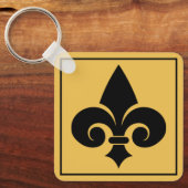 Fluer De Lis Schlüsselanhänger (Vorderseite)