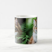 "Fluff and Cuddles: The Chubby Persian Cat" Kaffeetasse (Mittel)