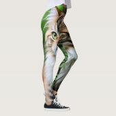 "Fluff and Cuddles: The Chubby Persian Cat" Leggings (Rechts)