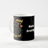 Fluff Around und finde das perfekte Meme  Kaffeetasse (Vorderseite Links)