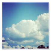 Fluff - Cloud Foto Print (Vorne)