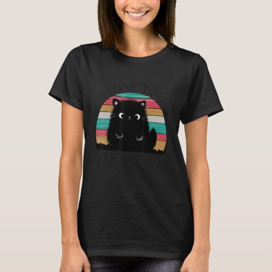 Fluff Fluffin' Fluff Funny Cat Lover Kit T-Shirt (Vorderseite)