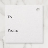 Fluff Geschenkanhänger (Rückseite)