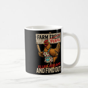 Fluff herum und finde heraus - Frisch vom Bauernho Kaffeetasse
