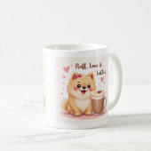 Fluff, Love & Lattes Kaffeetasse (VorderseiteRechts)