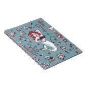 Fluff Molly Mermaid Notebook Notizblock (Rechte Seite)