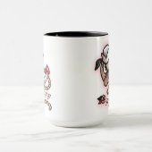 Fluff Monty der Sailor Mops Tasse (Zentrum)