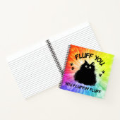 Fluff Sie Fluffin Fluff Kitty Cat Notizblock (Innenseite)