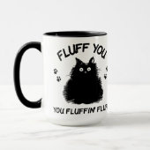 Fluff Sie Fluffin Fluff Kitty Cat Tasse (Links)
