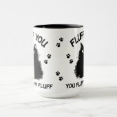 Fluff Sie Fluffin Fluff Kitty Cat Tasse (Zentrum)