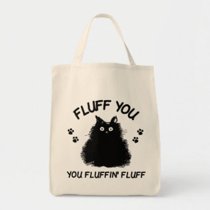 Fluff Sie Fluffin Fluff Kitty Cat Tragetasche