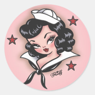 Fluff Suzy Sailor Aufkleber