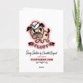 Fluff Suzy Sailor Card Karte (Rückseite)