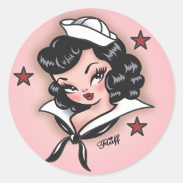 Fluff Suzy Sailor Sticker