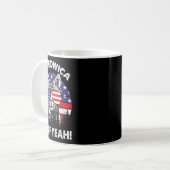 Fluff Yeah Patriotic American 4. Juli G Kaffeetasse (Vorderseite Links)
