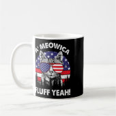 Fluff Yeah Patriotic American 4. Juli G Kaffeetasse (Links)