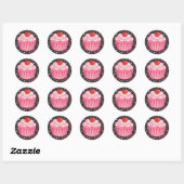 Fluffcakes Cupcake Sticker von Fluff (Blatt)