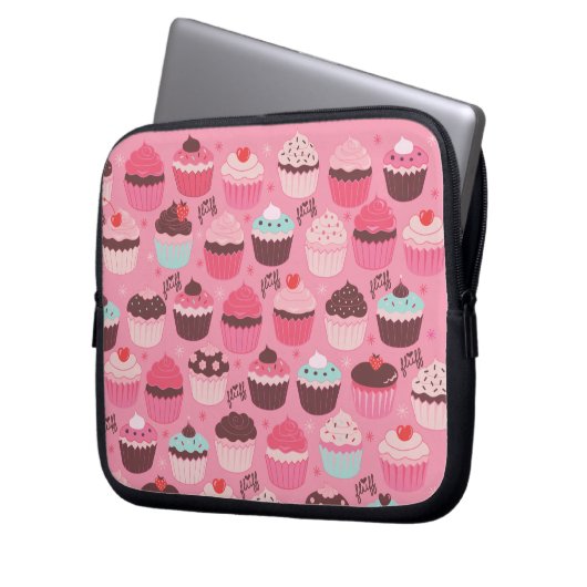 Fluffcakes - Laptop-Ärmel Laptopschutzhülle (Vorderseite Links)