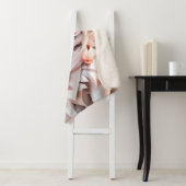 Fluffe, rosa und weiße Welpe Sherpadecke (Beispiel)