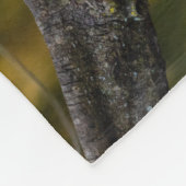 Fluffed up lacht kookaburra fleecedecke (Ecke)