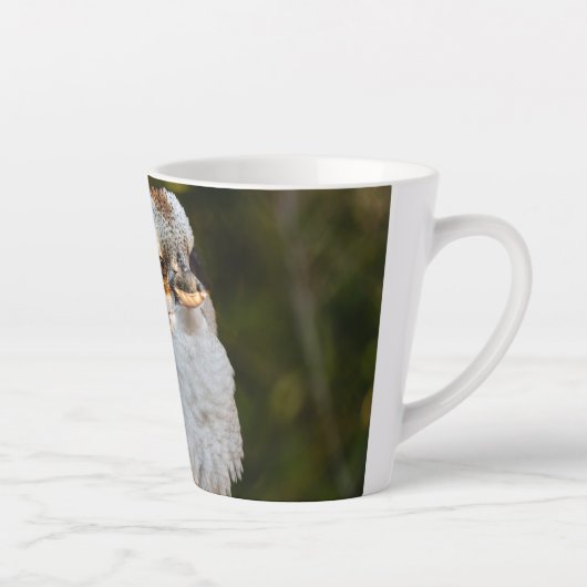 Fluffed up lacht kookaburra milchtasse (Rechts)