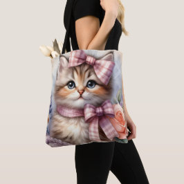 FLÜFFENKÜCHE MIT BLUME UND EINEN KLEINEN KLEIN TASCHE
