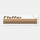Fluffer-Autoaufkleber Autoaufkleber (Vorne)