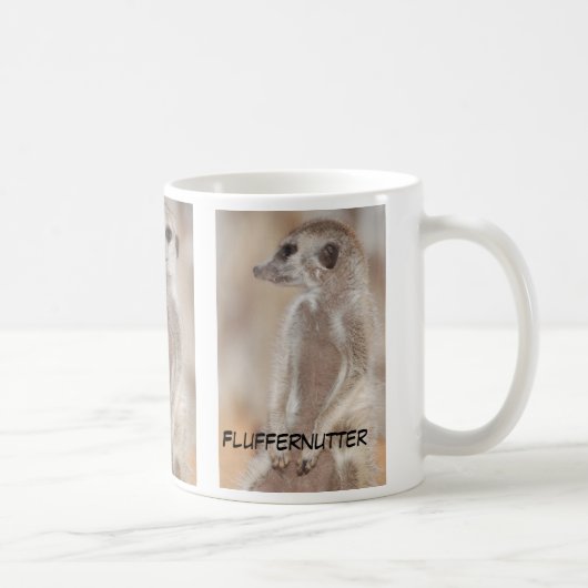 Fluffernutter meerkat Tasse (Rechts)