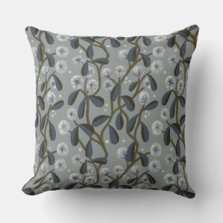 Fluffes Design der Blume auf Kissen