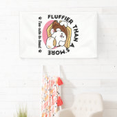 Fluffier als a S’more - Niedlicher Hund und Desser Banner (Insitu)