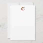 Fluffier als a S’more - Niedlicher Hund und Desser Dankeskarte (Rückseite)