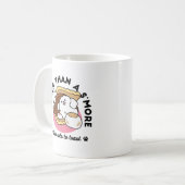 Fluffier als a S’more - Niedlicher Hund und Desser Kaffeetasse (Vorderseite Links)